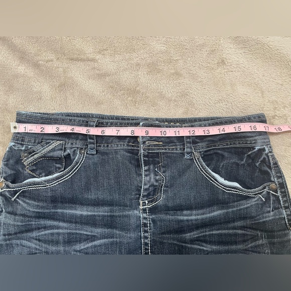 Hydraulic Denim Skirt!! - Picture 4 of 6